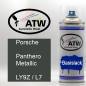 Preview: Porsche, Panthero Metallic, LY9Z / L7: 400ml Sprühdose, von ATW Autoteile West.